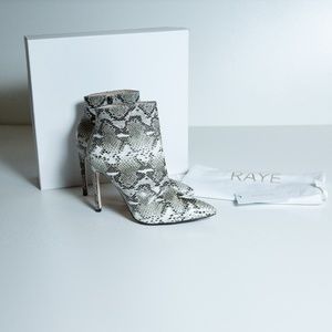 Snake Skin RAYE Boots worn once!